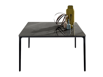 SLIM SQUARE - Square ceramic table by Sovet italia - view 2